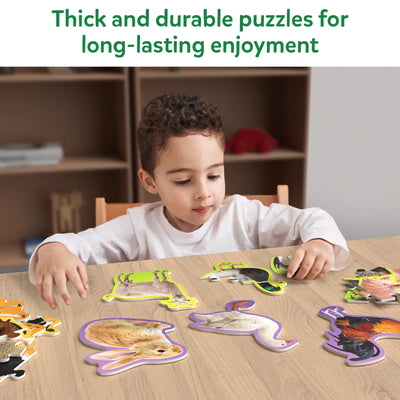 Step By Step Puzzle: Farm Animals (ages 3+)