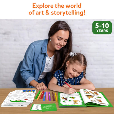 My Storybook Art Kit - Animal Adventures (ages 5-10)