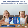 Children’s craft kit for creating foiled dresses for Disney Frozen characters