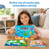 Tangram Twist - Amazing Animals | No Mess Sticker Art (ages 4-7)
