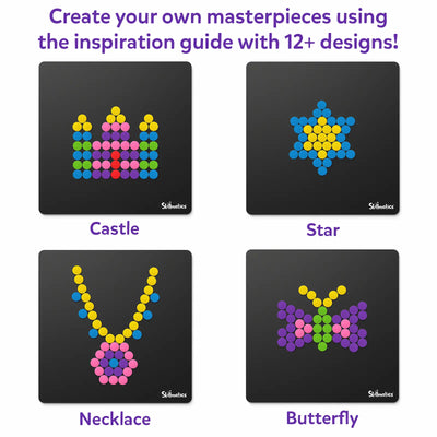 Dot It with Magnets - Unicorns & Princesses | Repeatable Magnetic Art Activity (ages 3-7)
