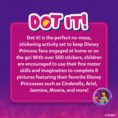 Dot it! - Disney Princess | No mess sticker art (ages 3-7)