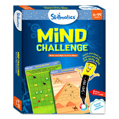 Mind Challenge | Reusable Activity Mats (ages 6+)