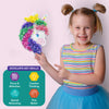 Colorful unicorn craft kit for kids to develop creativity and fine motor skills