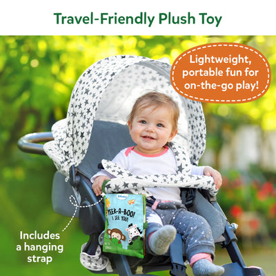 Peek-A-Boo: Jungle Theme (Ages 6 months+) - Soft Cloth Baby Book
