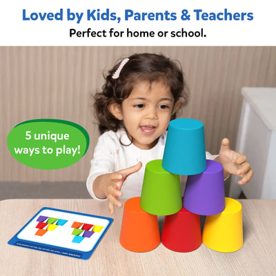 Silicone Rainbow Sorting | Sorting, Counting & Sequencing Toy (ages 3-6)