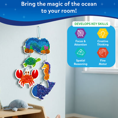 Poke-in Art: Underwater Animals | No Mess Art for Kids (ages 4-9)