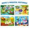 Stick on Fabric Art: Amazing Animals | Tactile & Sensory Fabric Art (ages 4+)