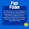 Children’s activity set with over 800 colorful foam stickers to decorate ocean animals