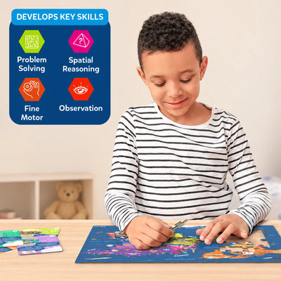 World Map Puzzle | Floor Puzzle & Game (ages 6-12)