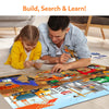 Piece & Play: Construction Site | Floor Puzzle & Game (ages 3-7)