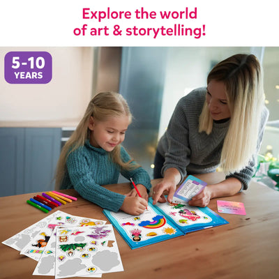 My Storybook Art Kit - Unicorns & Princesses (ages 5-10)