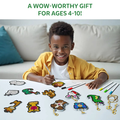 Aqua Puffs: Animal Friends | 3D Art Kit (ages 4-10)