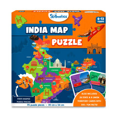 India Map Puzzle | Floor Puzzle & Game (ages 6-12)