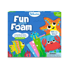 Fun with Foam: Under the Ocean | 3D Sticker Activity (ages 3-7)