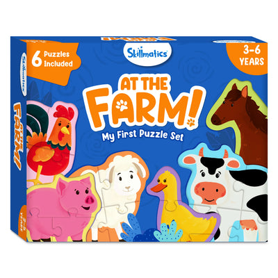 My First Puzzle Set: Farm Animal (ages 3-6)