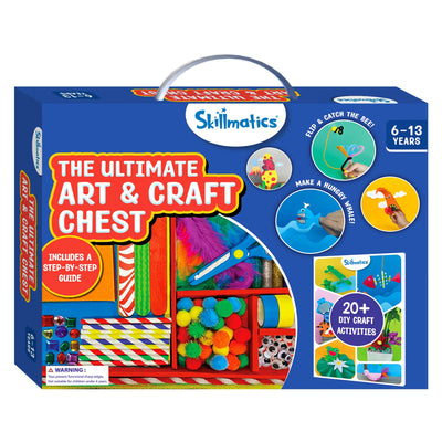 Ultimate Art & Craft Activity Chest | DIY Activity Set (ages 6-13)