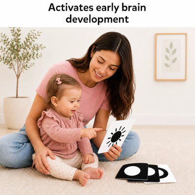 High Contrast Flash Cards for Infants (0-12 months)