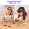 Aqua Puffs: Princesses & Unicorns | 3D Art Kit | Gifts for Girls Ages 4-10