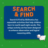 Educational game for children to learn reading and spelling on Search & Find Sight Words Mats