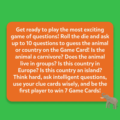 Guess in 10 Combo: Animal Planet + Countries of the World (ages 6+)