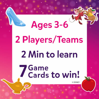 Guess in 10 Junior: Disney Princess  | Trivia card game (ages 3-6)