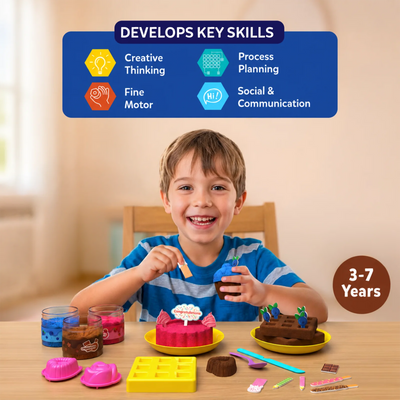 Sandeezy: Delicious Desserts | Sensory Toy & Pretend Play Set | Gifts for Ages 3-7