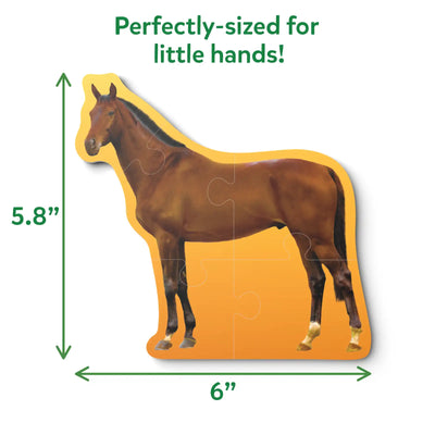 Step By Step Puzzle: Farm Animals (ages 3+)