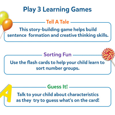 Flash Cards for toddlers: Letters, Numbers, Shapes & Colors (ages 1-4)
