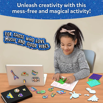 Foil Fun: Groovy Beats | No Mess Magnetic Art Kit (ages 7-13)