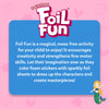 Promotional image of Foil Fun Dress Up No Mess Art Kit for children ages 4-9