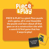 Piece & Play: Construction Site | Floor Puzzle & Game (ages 3-7)
