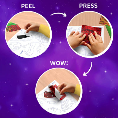 Foil Fun: Solar System | No Mess Art Kit (ages 4-12)