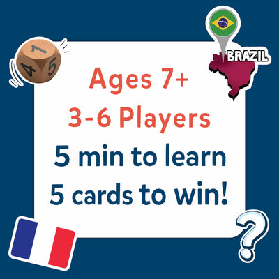 Scout it Out: Countries of The World | Trivia Board Game (ages 7+)