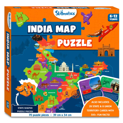India Map Puzzle | Floor Puzzle & Game (ages 6-12)