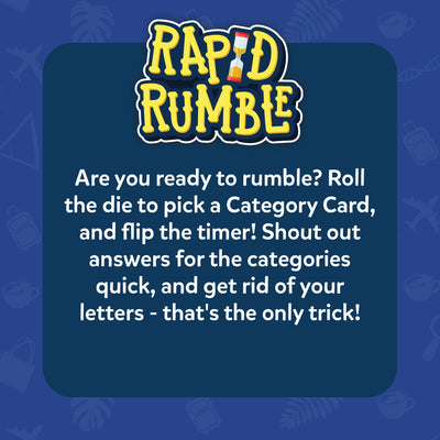Rapid Rumble | Board game (ages 6+)