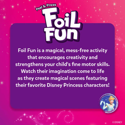 Foil Fun Disney Princess | No Mess Art Kit (ages 4-9)