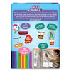 Waxy Window Art kit with picture starters and waxy sticks for kids ages 5-12