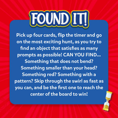 Found It! Board Game | Smart Scavenger Hunt (ages 6+)