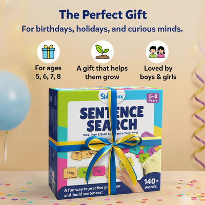 Sentence Search | Sentence Building Activity (ages 5-8)