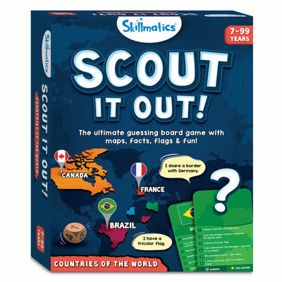 Scout it Out: Countries of The World | Trivia Board Game (ages 7+)