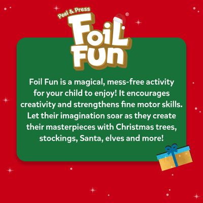 Foil Fun: Holiday Magic | No Mess Art Kit (ages 4-9)