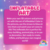Inflatable Art: Unicorns & Princesses | 3D DIY Craft Kit (ages 4-7)