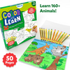 Color and Learn: Animals | Colouring Book (ages 3-6)