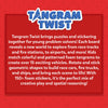 Children’s puzzle and sticker activity set from Tangram Twist Off We Go for ages 4-7