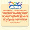 Silicone Rainbow Sorting | Sorting, Counting & Sequencing Toy (ages 3-6)