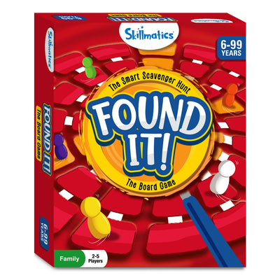 Found It! Board Game | Smart Scavenger Hunt (ages 6+)
