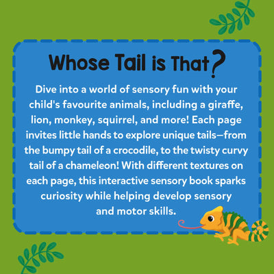 Whose Tail is That? Interactive Baby Book with Crinkle Pages (6–24 months)