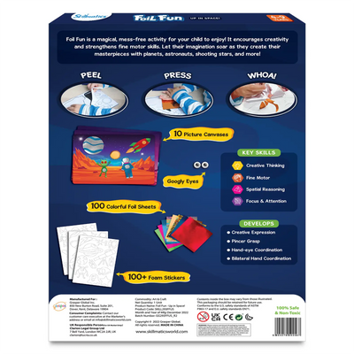 Foil Fun: Up in space | No Mess Art Kit (ages 4-9)