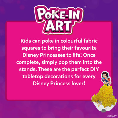 Colourful Disney Princess craft kit for kids to help develop creativity and use as home decor